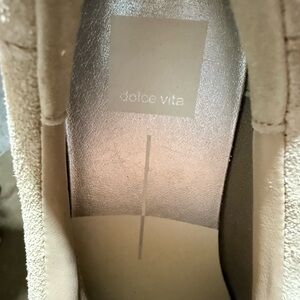 Dolce Vita Beige Suede Loafers